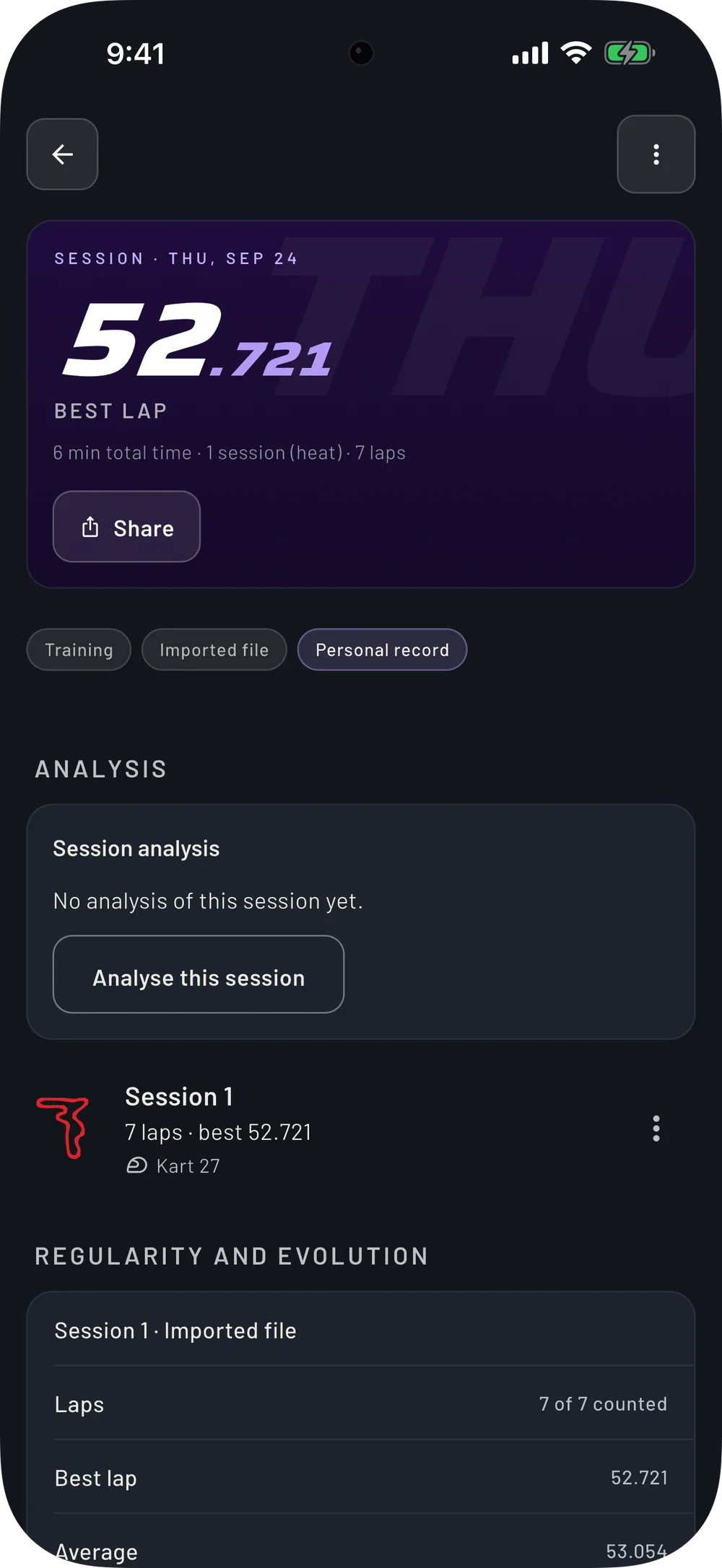 Every session, logged.